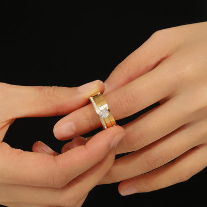 Urbane Hive® Minimalist Gold Rings