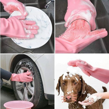 Urbane Hive®Original Magic Silicon Dish-washing Gloves