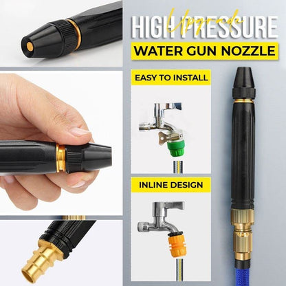 Urbane Hive®Metal Body Black Nozzle - Cleans Effortlessly