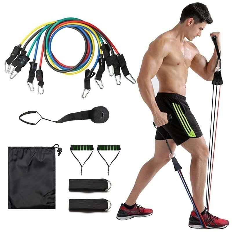 Urbane Hive®Power Exercise Resistance Band Set 5 In 1