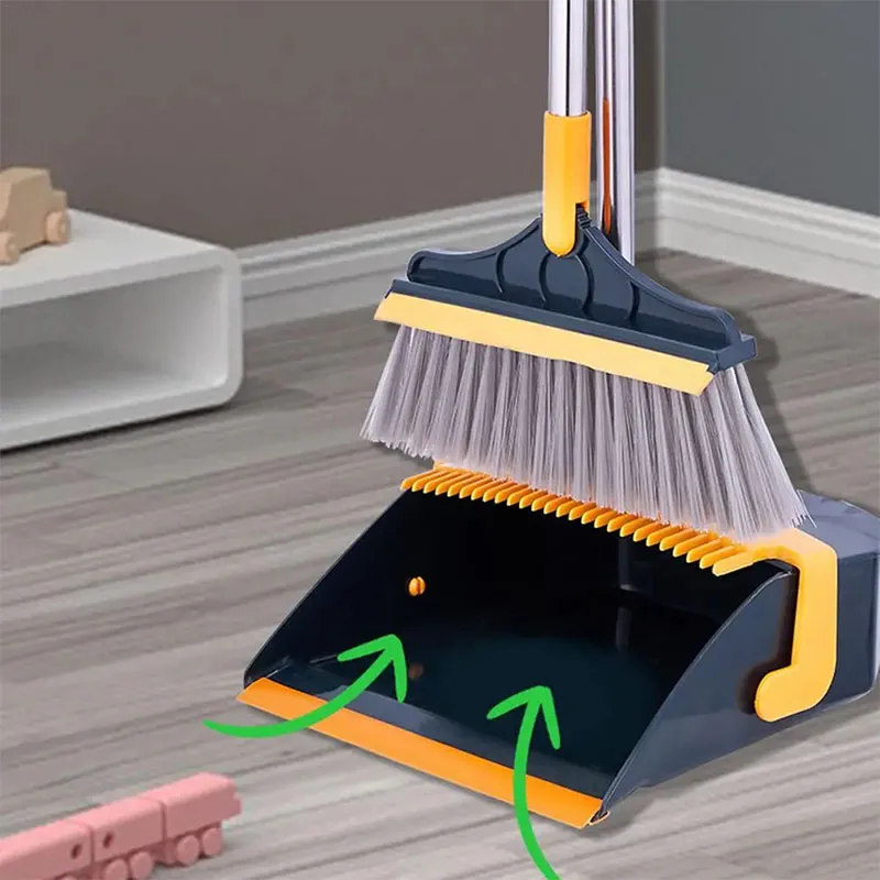 Urbane Hive® Attachable Broom with dustpan cleaning product