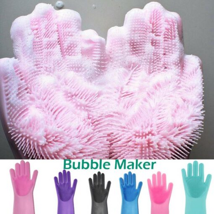 Urbane Hive®Original Magic Silicon Dish-washing Gloves