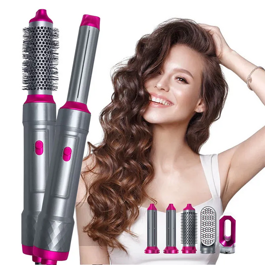 Urbane Hive® 5 In 1 Hair Dryer Straightener And Curler