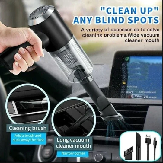 Urbane Hive®multifunctional 3 in 1 Mini Handheld Car Vacuum Cleaner