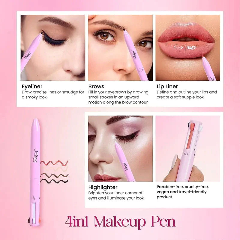 Urbane Hive® 4 in 1 Makeup Pen